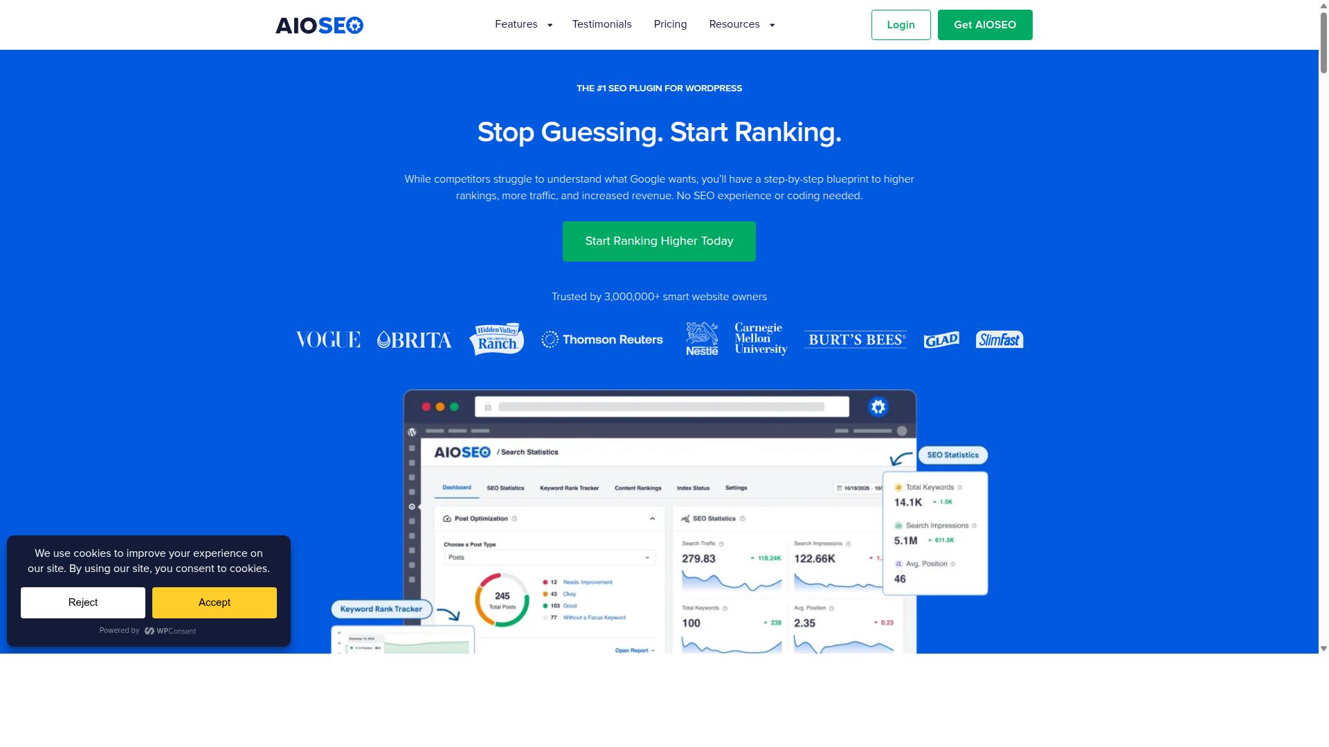 AI Blog Writer for SEO website